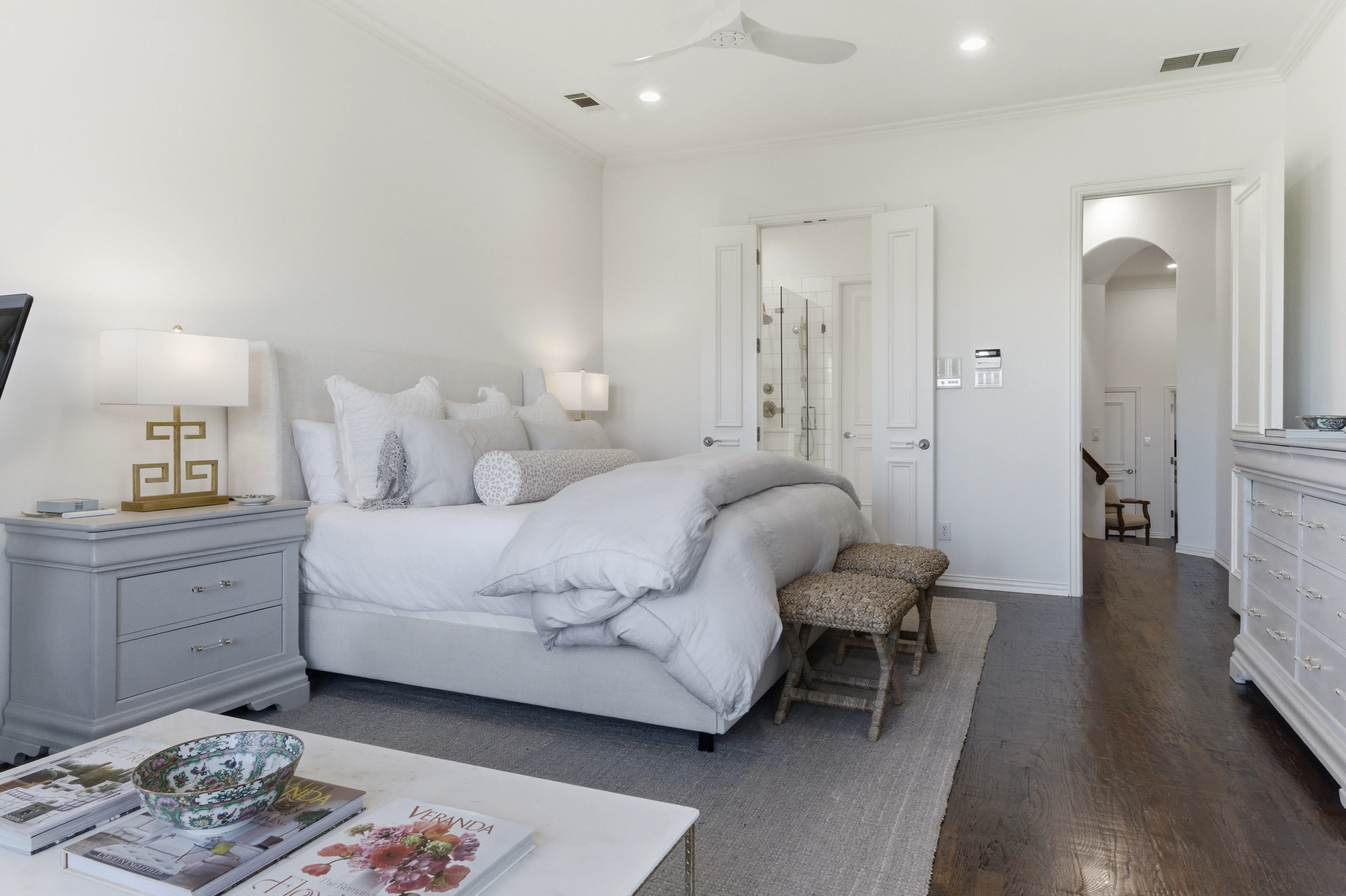 Primary bedroom suite